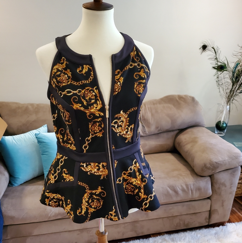 Punta Cana Peplum Top